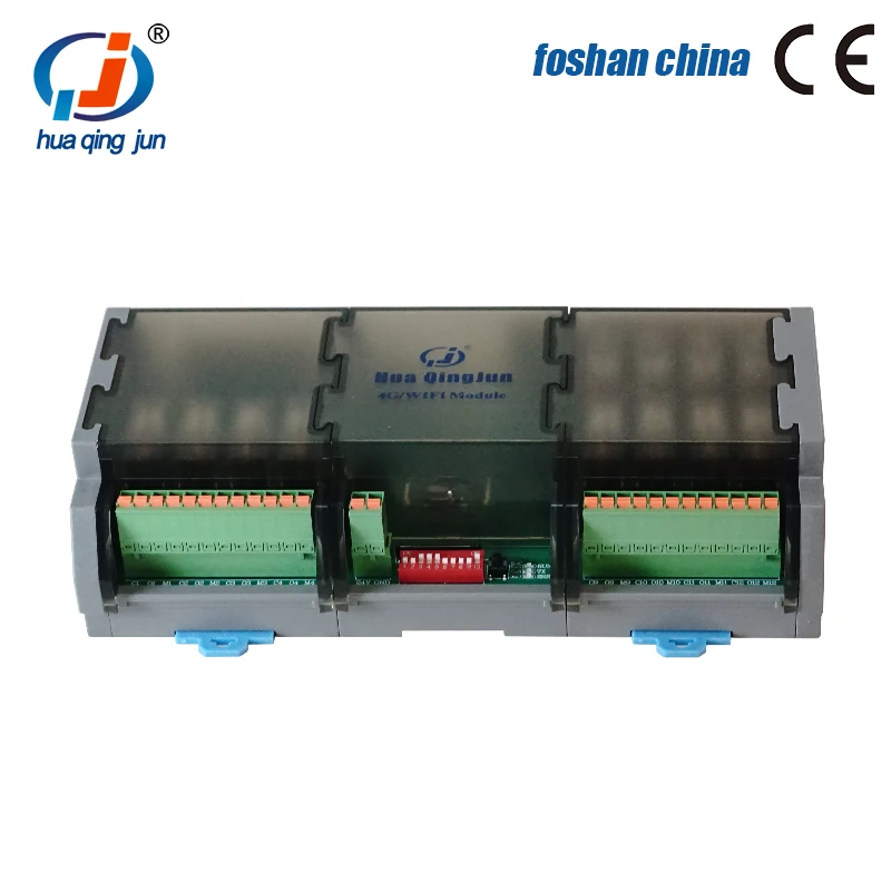 Chingjun 12-in 12-out RS485 Ethernet IO รีเลย์โมดูล Modbus RTU & TCP RJ45 1NO 1NC G2R-1 รีเลย์สําหรับอัตโนมัติ