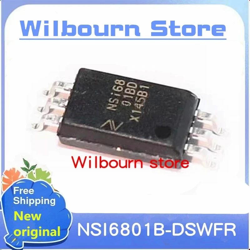 10PCS~100PCS/LOT NSI6801B-DSWFR NSi6801BD NSi68 SOW6 New original stock