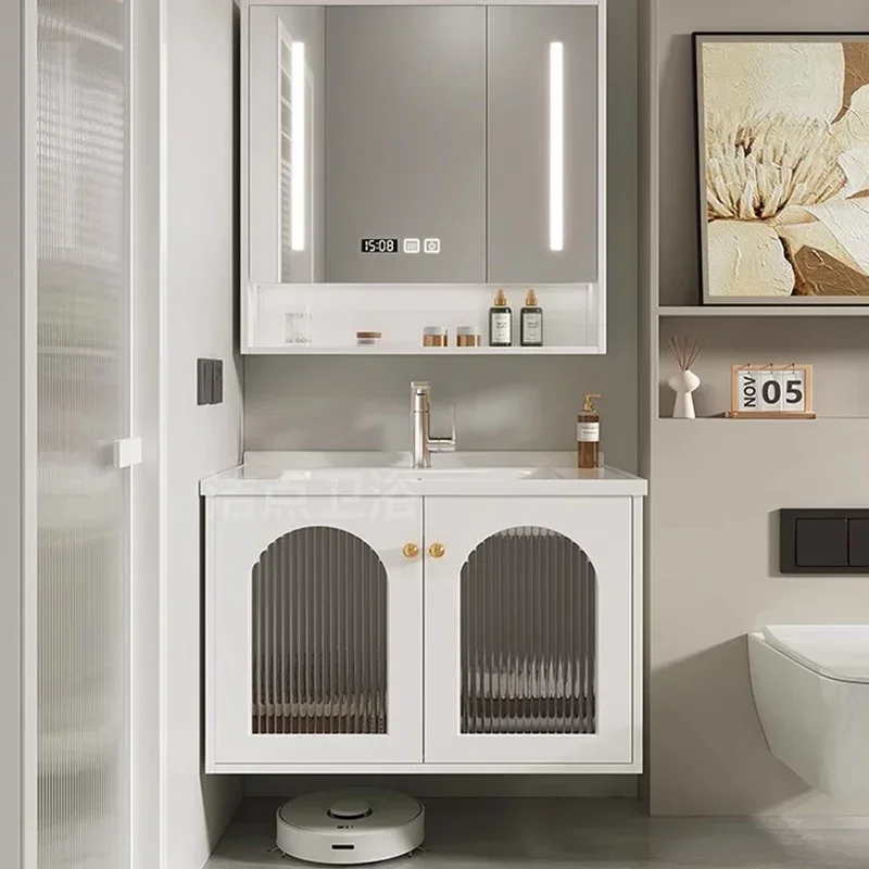 

Cabinet Light Led Profil Organizer Fix Drewer Vertical Storage Mirror Cabinets Shelves Wall Vanity Mobile Bagno Bathroom Cabinet