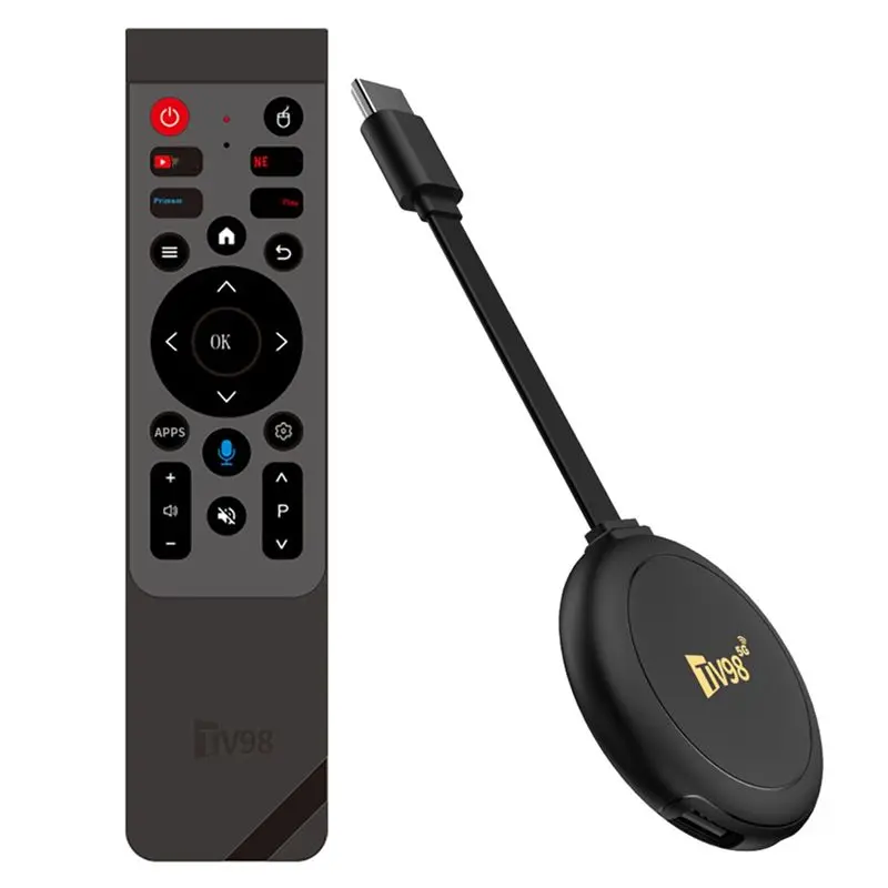 

Надежная ТВ-приставка 8K TV98 ATV Android 14 Allwinner H313 Quad Core с поддержкой 2.4/5G Dual Wifi, BT5.0 и умным голосовым управлением