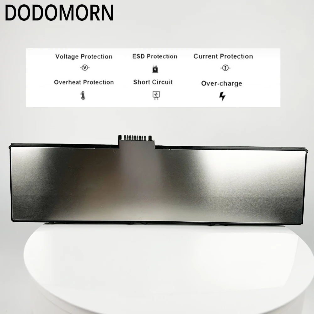 DODOMORN nueva batería de ordenador portátil HXFHF para DELL Venue 11 Pro 7130 7310 7139 VJF0X 36WH de alta calidad con número de seguimiento