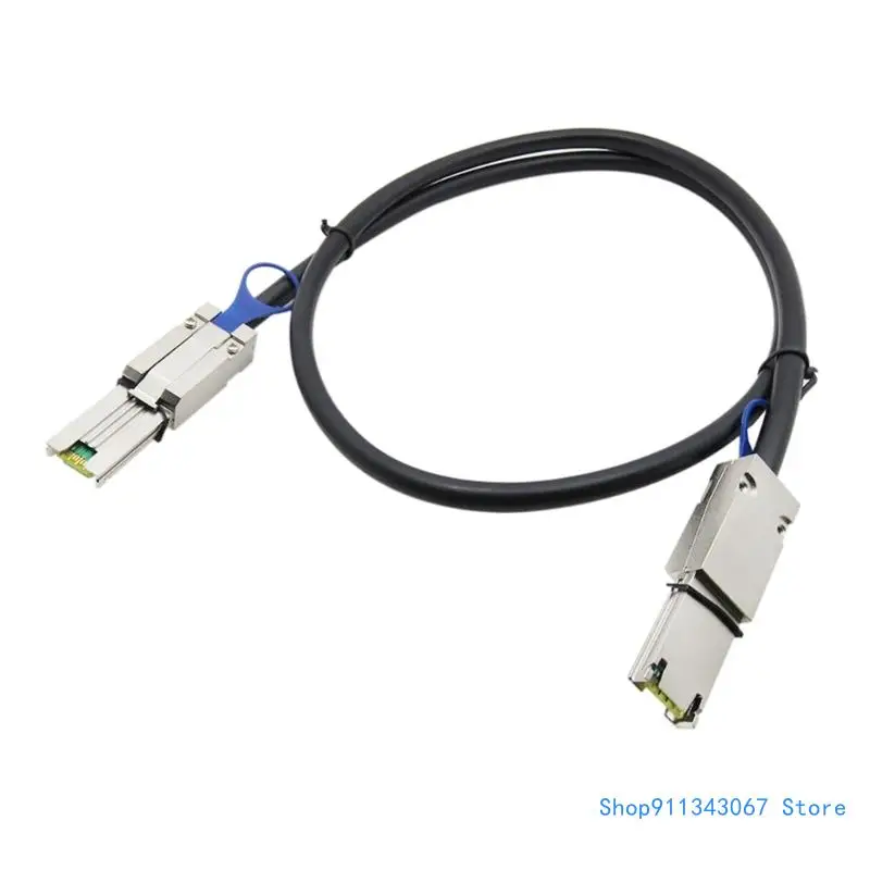 

Enhances Stability 2Meter External MiniSAS 6G Cable, SFF 8088 for Data Backup Drop shipping