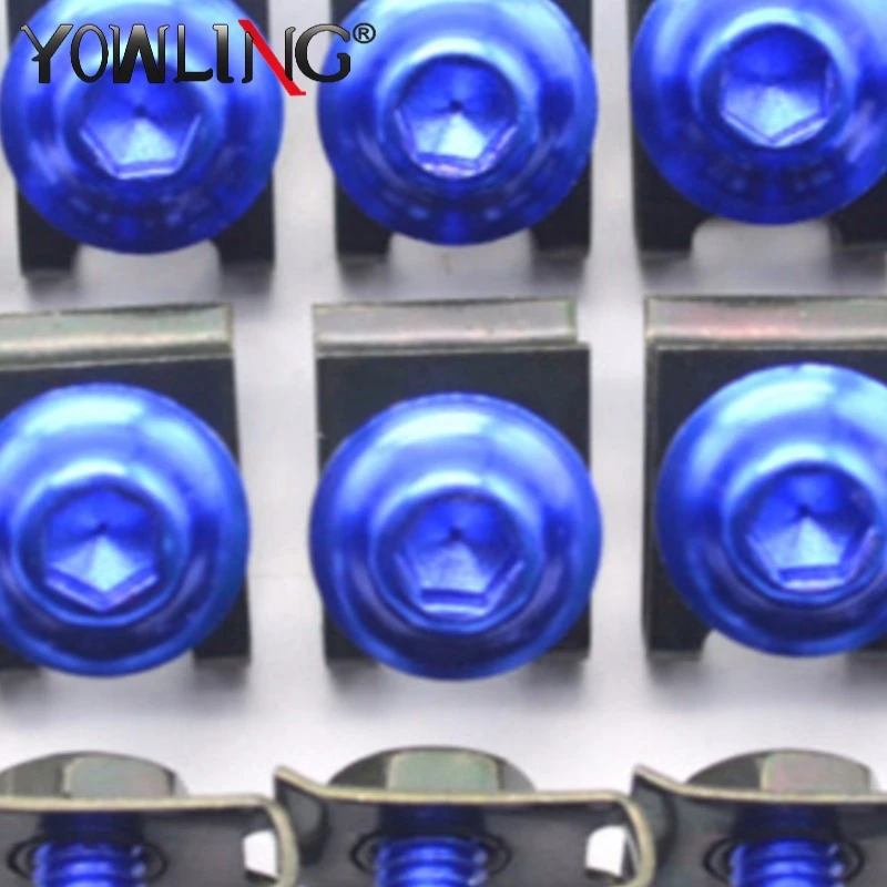 

20pcs CNC Motorcycle Accessories Fairing Body Work Bolts Screw for Yamaha YZF-1000 YZF600 R1 R6 R3 R25 Tmax T-MAX 500 530 Moto