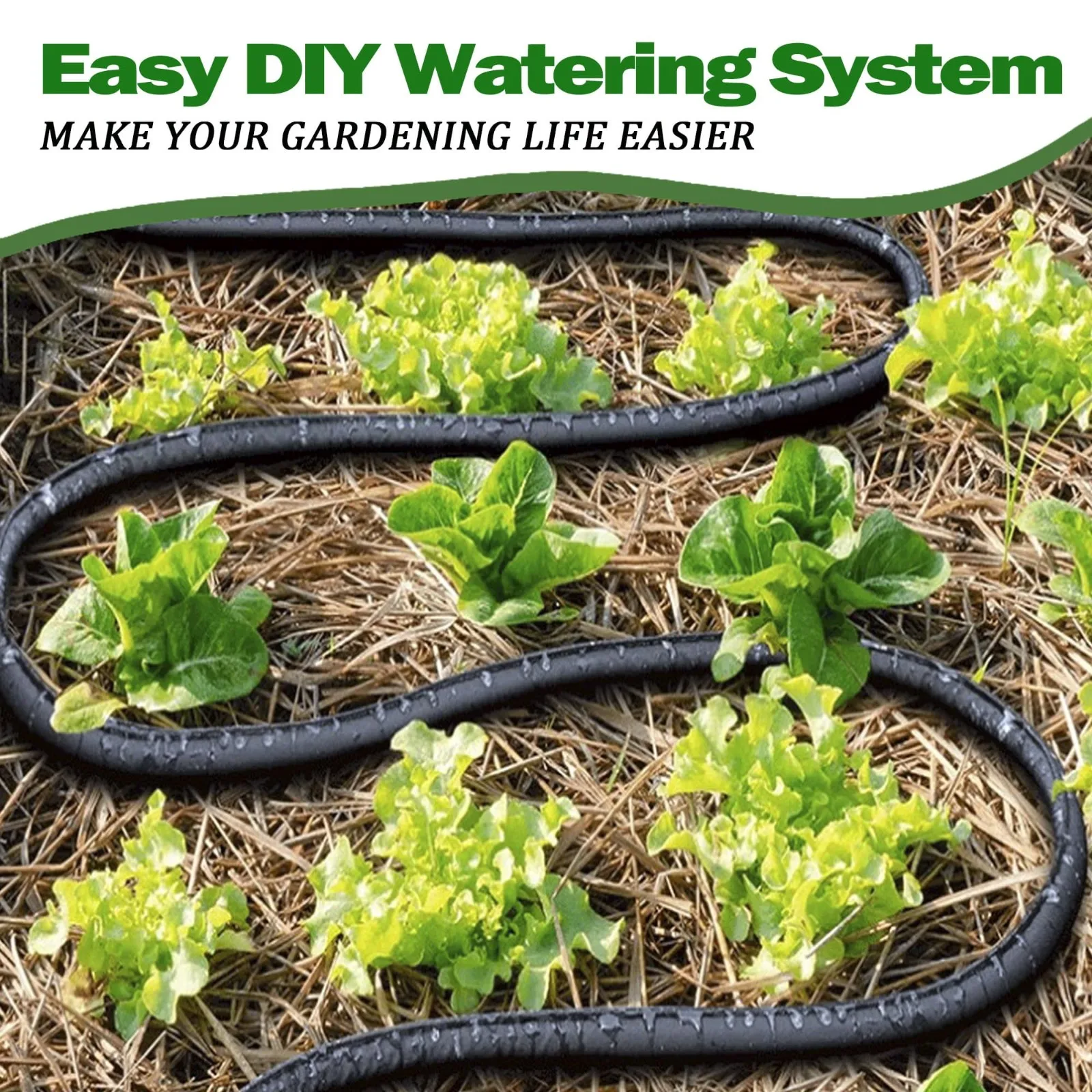 Porous Soaker Hose Micro Drip Irrigation Leaking Tube Permeable Pipe Evenly Garden Irrigation Watering Hose