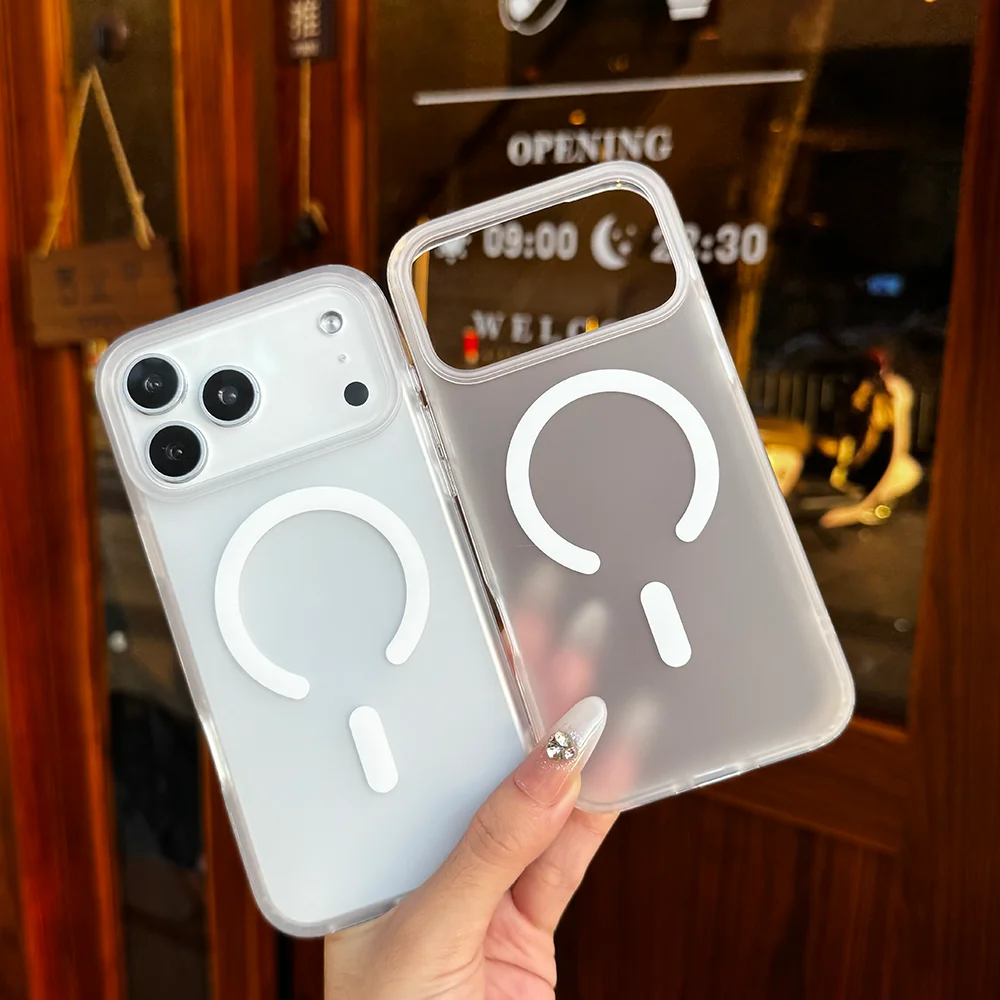 

Ultra Thin Matte Clear Phone Case For iPhone 17 Air 16 Pro Max 15 14 Plus 12 13 Pro Soft Translucent Shockproof Back Covers