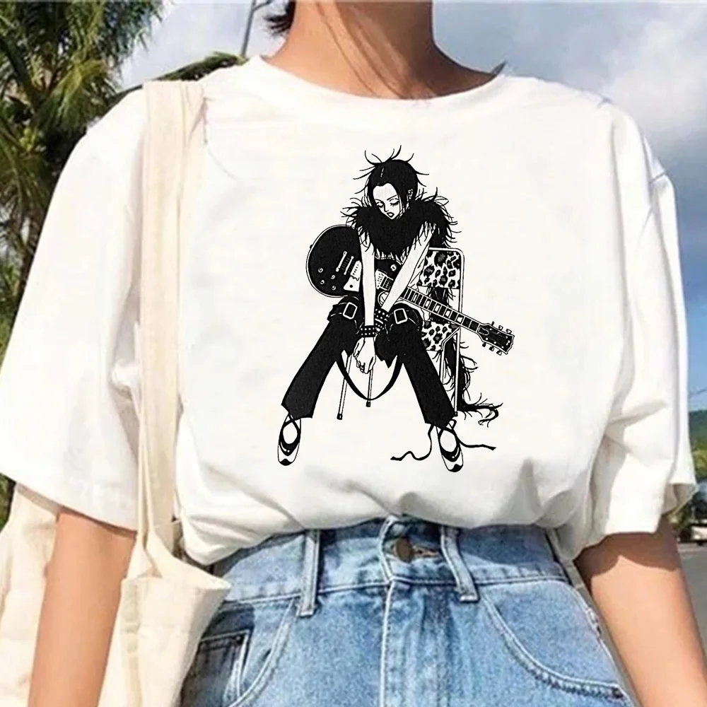 Nana t-shirts women Y2K manga tshirt female manga harajuku clothes