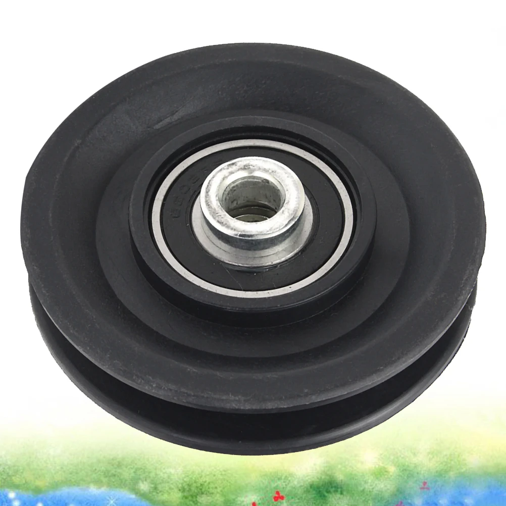 

1pc 3.5 Inches Φ90 Iron Wheels Strength Pulley Durable Sturdy Replacement Fitness Equipment Home Gym Accessories