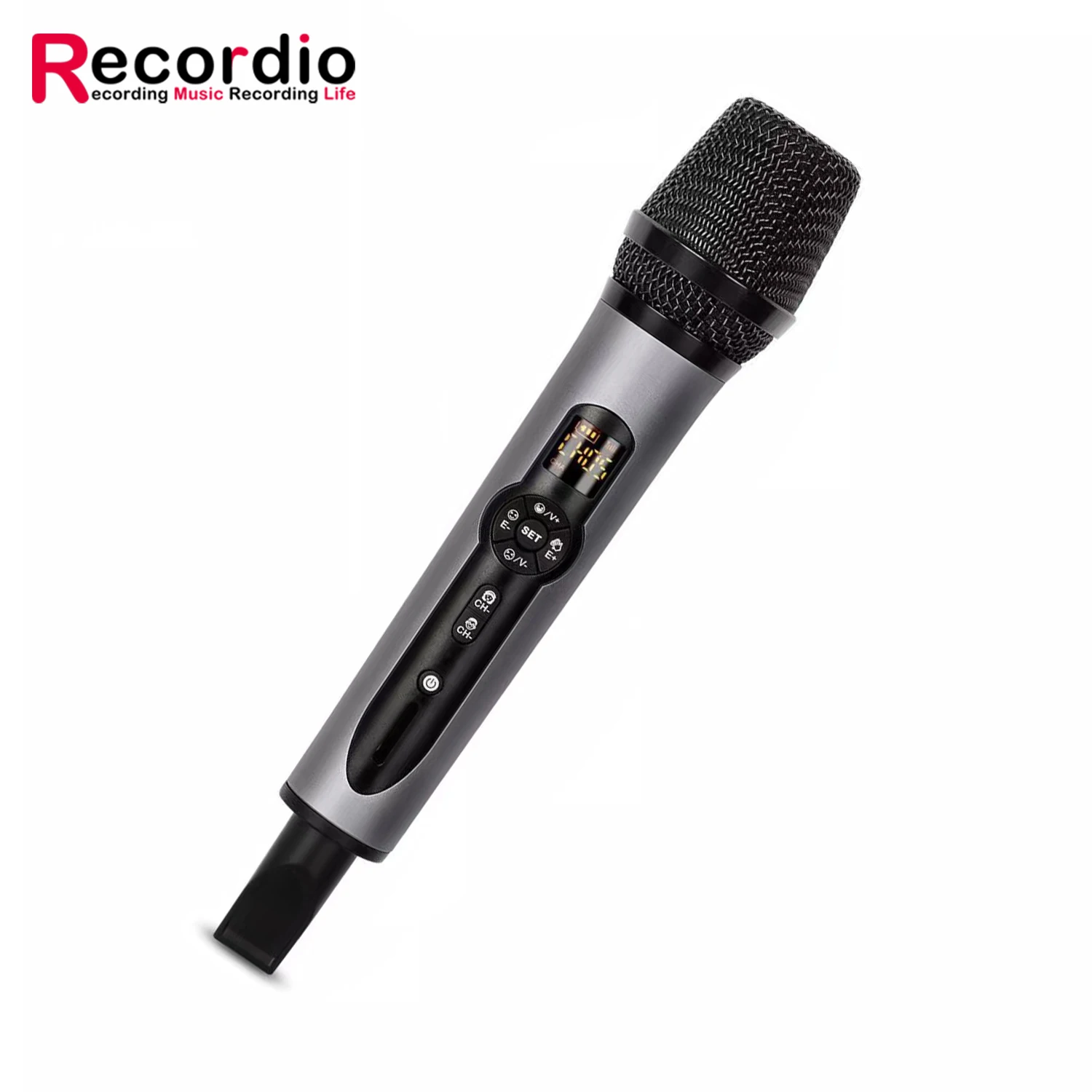 GAW-008B Dual Microphone Karaoke Echo BT DSP Effect Processor Wireless Microphone