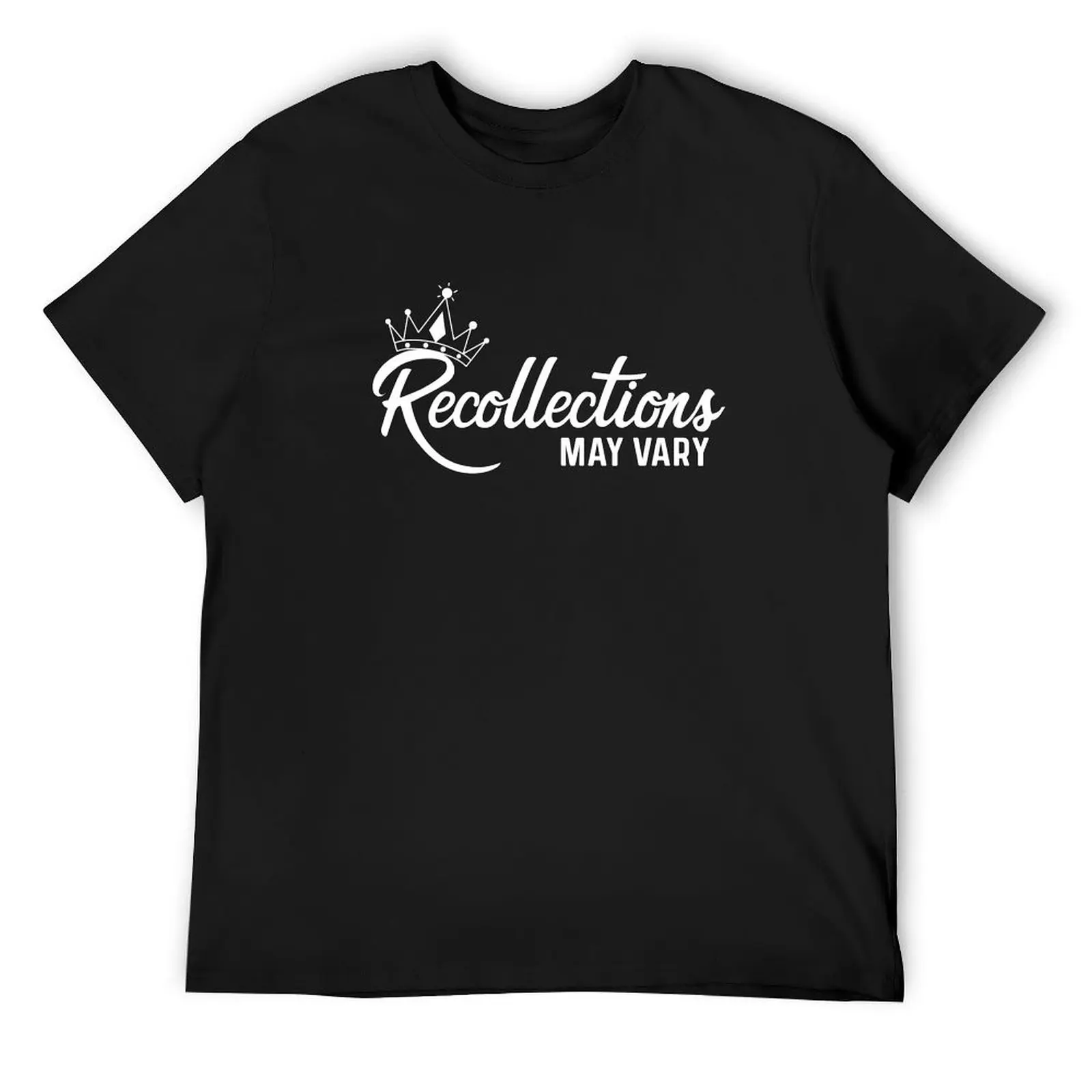 Recollections May Vary T-Shirt sublime korean fashion graphic shirts vintage t shirts mens workout shirts