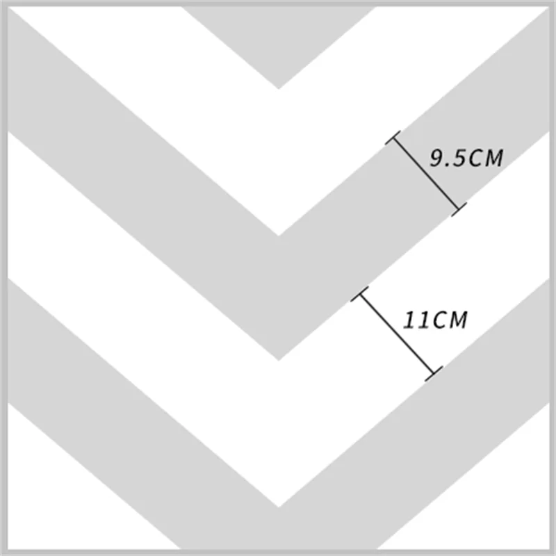 Wave Pattern Wallpaper Nordic Style Geometry Small Fresh Simple Living Room Bedroom Grey Department Light Grey Background Behang