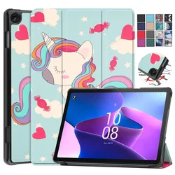 Slim Case Magnetic Cover For Lenovo Tab M9 M8 4th M7 M10 FHD Plus 3rd Gen HD 2nd TB125FU TB 128XU TB328FU/XU X606F/X X306 X505