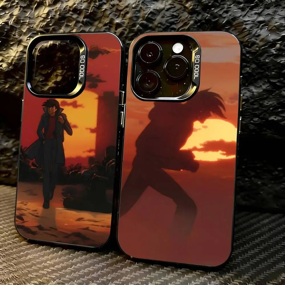 

A-Ashitas No Joe Anime Phone Case For iPhone 17,16,15,14,13,12,11 Plus,Pro Max,XS,Colorful Silver Black Cover