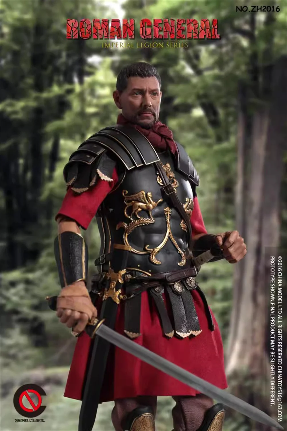 1/6 ZHTOYS ZH016 Old Vintage Roman General Full Set Moveable Action Figure Toys Model Gift For Fans Collect