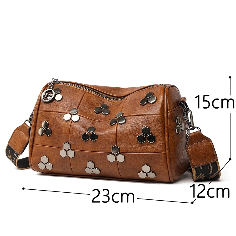 100% Genuine Women leather Bags High Quality Women leather Bags Fashion Shoulder Bag Designer Cowhide Handbags Messenger Bag