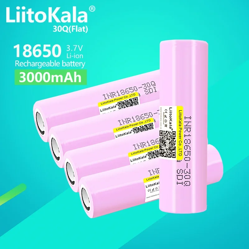 200PCS LiitoKala  3000mAh  Rechargeable Battery Suitable for Toys, Mice, Electronic Scales, Mouse Etc.