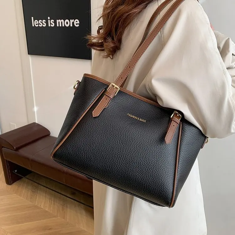 

2025 Autumn 276 New Shoulder Crossbody Armpit Bag Fashionable High-end Tote Bag Large Capacity Trendy Women's Bag
