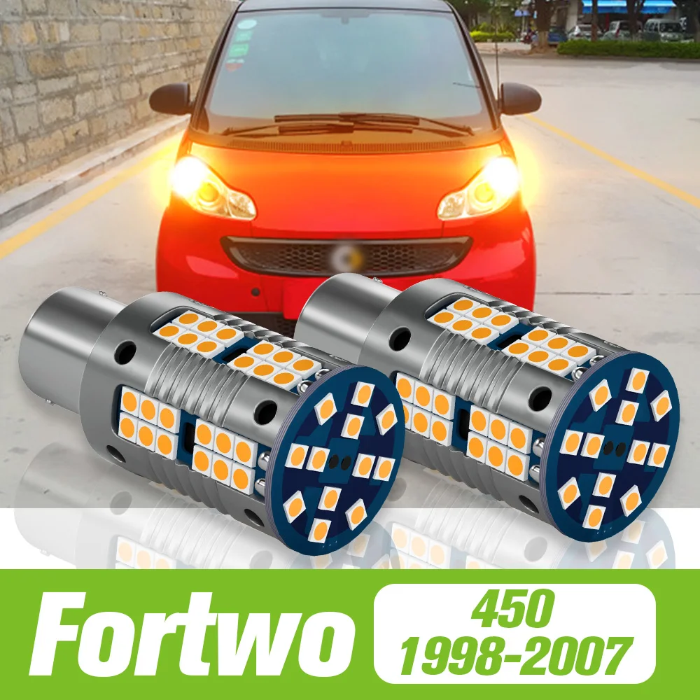 

2 шт. для Smart Fortwo Cabrio 450 1998-2007 светодиодный указатель поворота поворотная лампа 2000 2001 2002 2003 2004 2005 2006 аксессуары