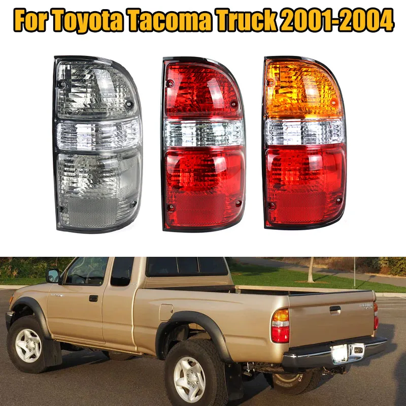 

Left Right Rear Tail Light Tail Lamp Brake Lamp With Bulb 81550-04060 81560-04060 For Toyota Tacoma Truck 2001 2002 2003 2004