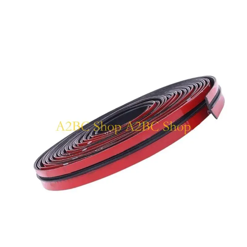 A2BC Car Door Rubber Seal Strips T Design Noise Insulation Rain Dust