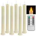 6Pcs Ivory 25CM