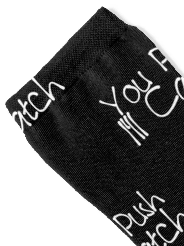 You Push, I'll Catch Birth Worker Midwife Gift Socks Children's cycling Men's funny gift Socks Woman Men's