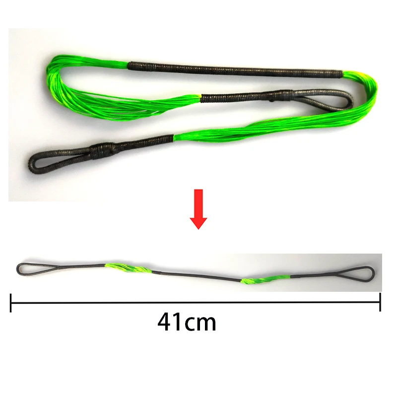 1/2 piece 41cm Archery Crossbow String 24 Strands Universal for Crossbow Bow Strings Outdoor Sports