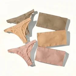 Women Strapless Bra And Panties Set Push Up Bra High Waist Thong Seamless Underwear Sexy Tube Bra Female Sexy Lingerie Set