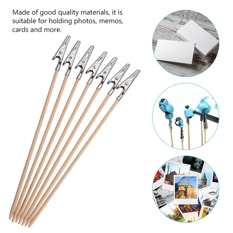 100 قطعة المشبك التمساح طويل الذيل التمساح كليب حامل صور حامل مذكرة كليب مذكرة ملاحظة كليب