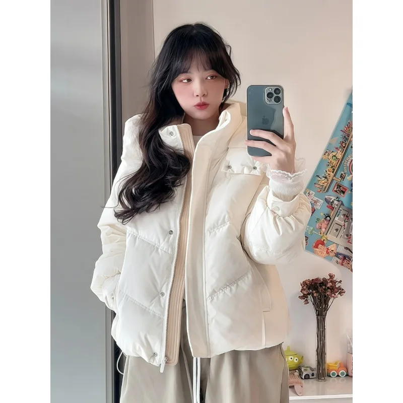 

Пальто с капюшоном, стеганые куртки на шнурке для женщин, модные повседневные топы, зимние утепленные повседневные шикарные верхняя одежда, женская повседневная одежда C162