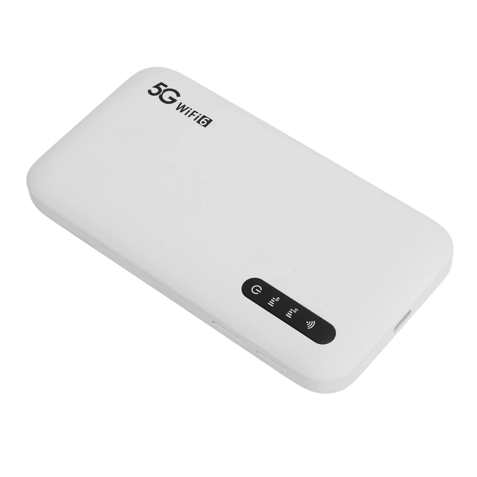 

5G WiFi 6 Mobile Hotspot High Speed Support 16 Devices 6100mAh Portable WiFi Hotspot Router with SIM Card Slot for Phone Tablet