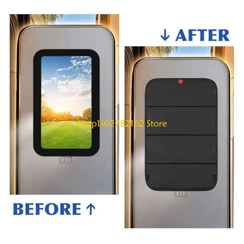 

547B Motorhome RV Window Shade Skylight-Cover Blackout Covers for RVs Campers Trailer