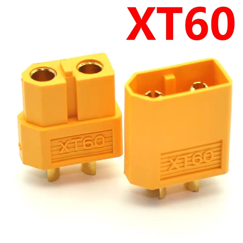 XT60 Stecker Buchse Bullet Stromverbinder universelles Zubehör für Lithium Batterie Fernsteuerung Motor Quadcopter Multirotor Drohne Modellflugzeug geeignet für Reparatur Ersatz Eigenmontage elektrische Anschlusszubehö – Detail 2