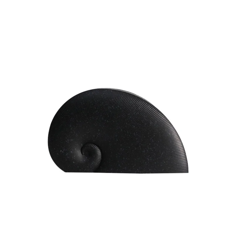 Nordic style creative conch tissue box model room living room indoor entrance pumping carton art advanced desktop ornament