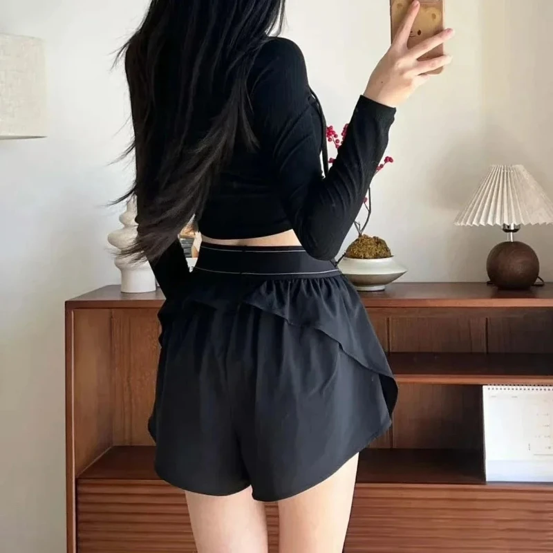 

Trend is Pure to The Shorts shorts feminino y2k shorts shorts feminino Zipper Pockeks Running Gym Exercise Workout Training