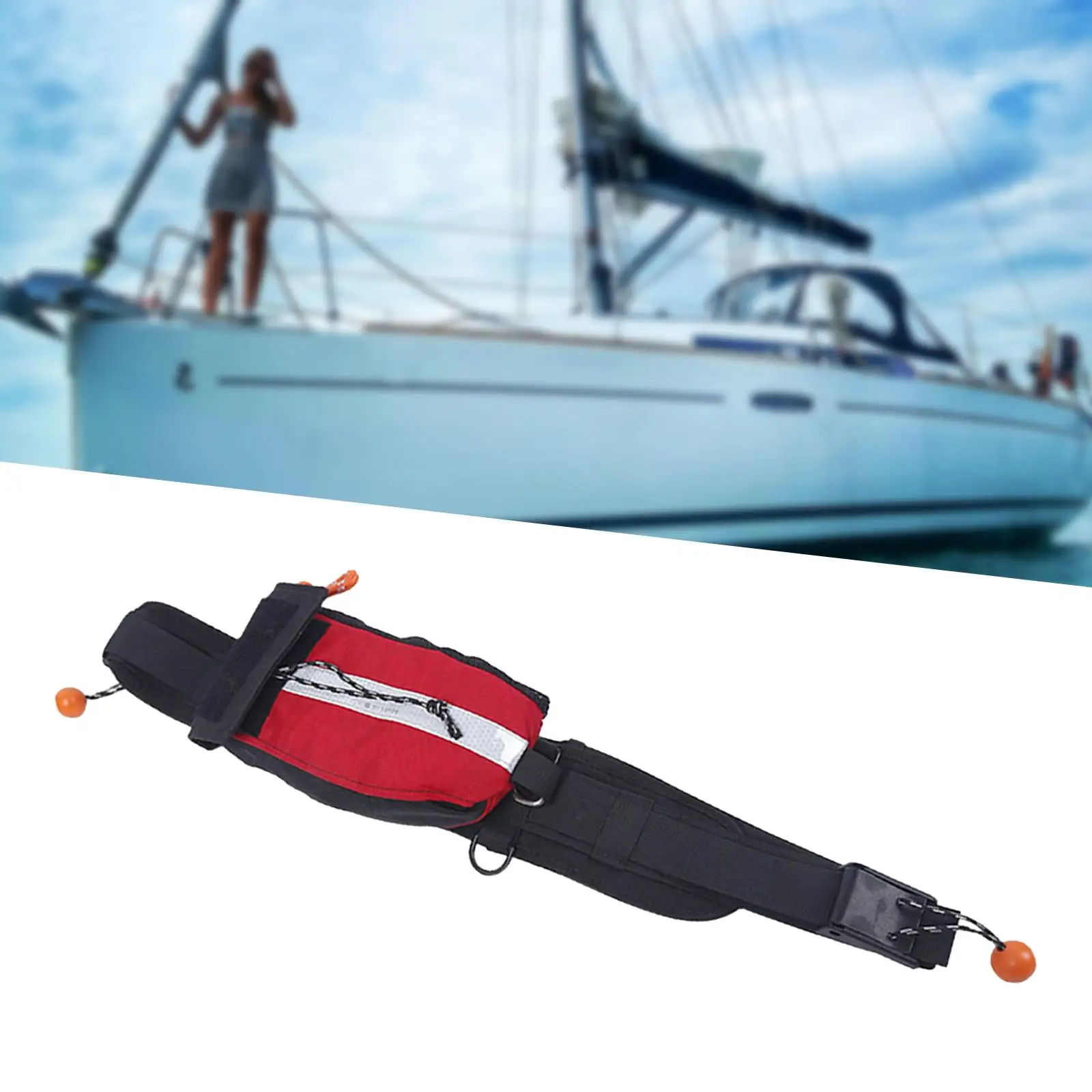 

Throwable Throw Bag Floating Throwing Rope for Swimming Yacht Sailing