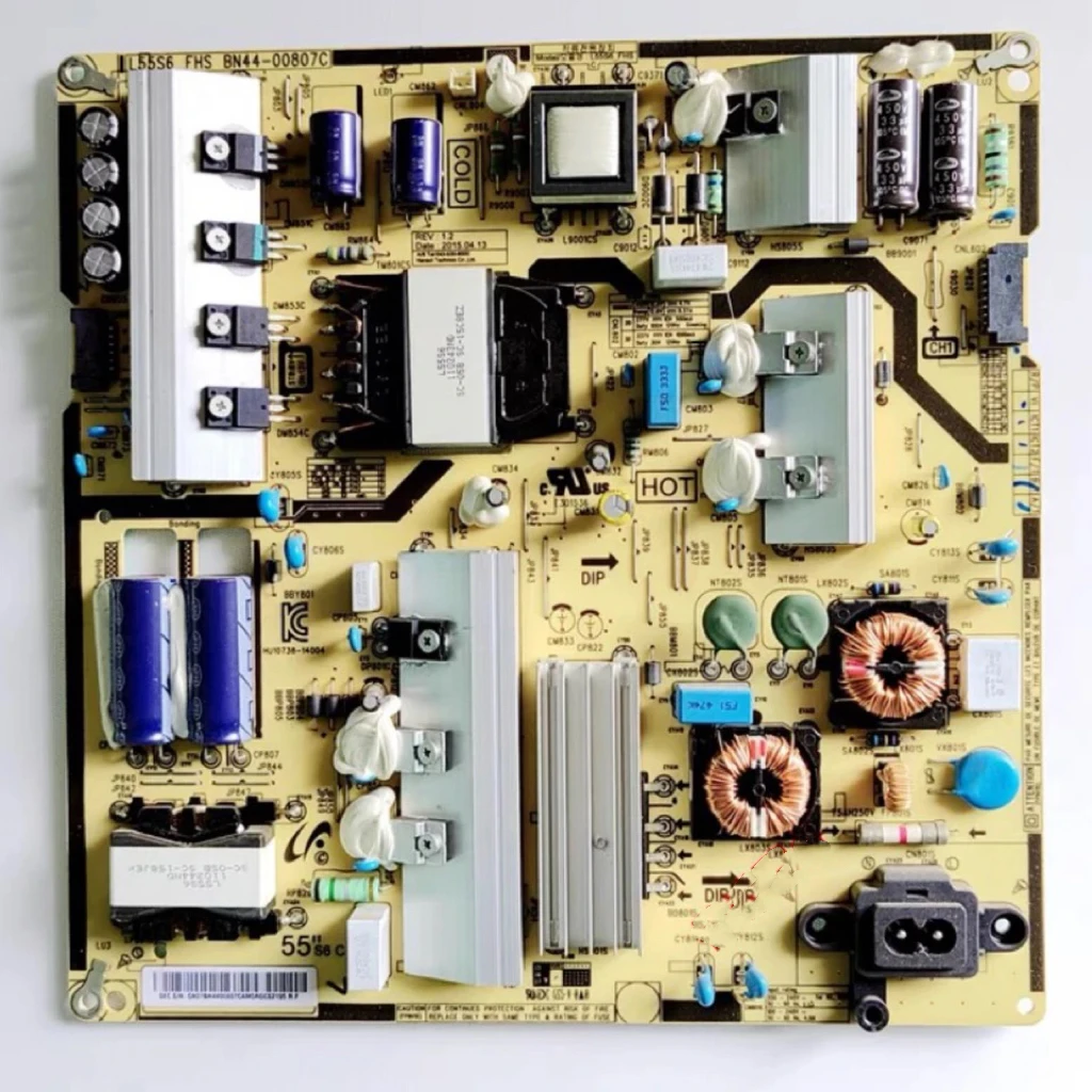 Oryginalna płyta zasilająca BN44-00807A = BN44-00807C = BN44-00807H L55S6_FHS dla UE48JU6500K UN48JU6500 UN55JU6700F