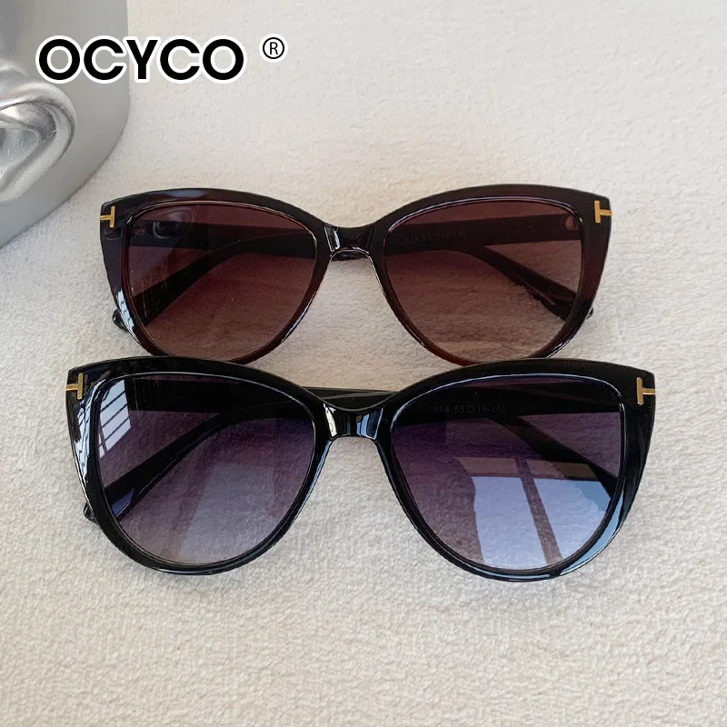  الرجعية القط العين المرأة النظارات الشمسية الرجال موضة خمر نظارات شمسية مربعة UV400 العصرية الشارع التصوير نظارات Oculos دي سول #3