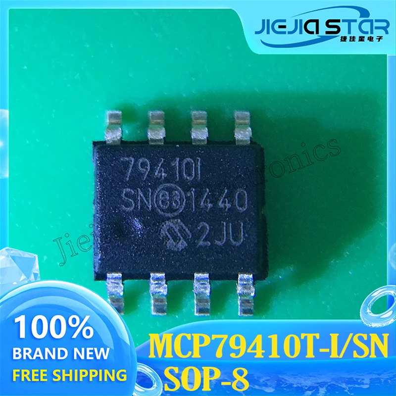 Elektronica MCP79410T-I/Sn MCP79410-I/Sn 79410i 794101 Nieuwe Originele Sop-8 Real Time Klok Ic Chip