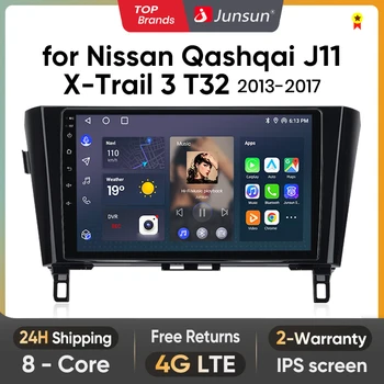 Junsun V1 Android 10,0 Auto Radio Multimedia Video Player Für Nissan Qashqai J11 X-Trail 3 T32 2013-2017 Navigation GPS keine 2 din
