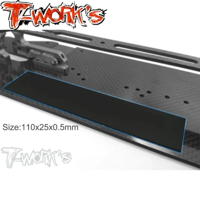 Original T works TA-116 Battery Rubber Sheet ( 110 x 25 x 0.5mm ) Rc part