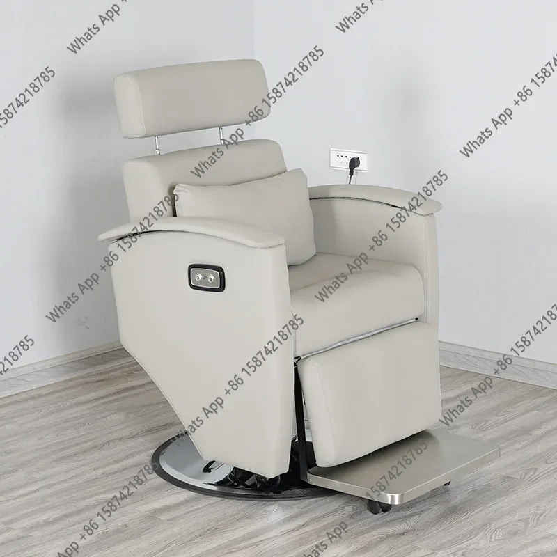 N65 hair salon special chair barbershop electric recliner beauty salon head treatment can be folded down and lifted hair chair