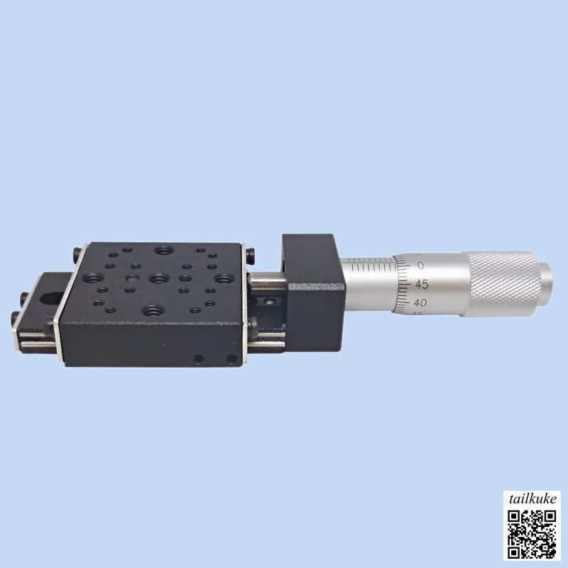 

Прецизионный миниатюрный полый ручной прецизионный столик PP110-13-34 с ходом 13 мм для точного позиционирования