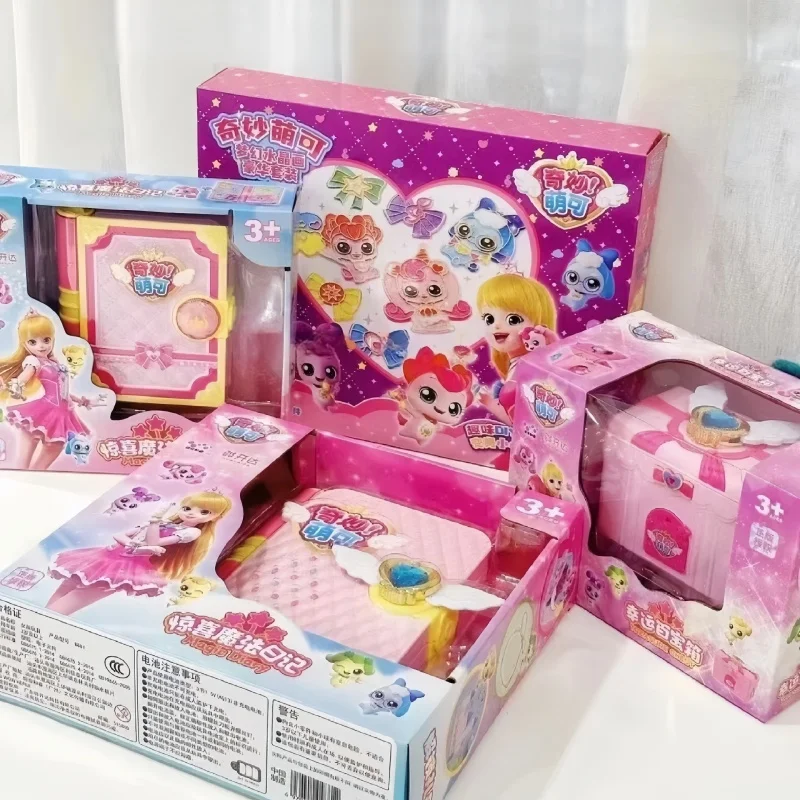 

Catch Teenieping Magic Book Learning Diary Puzzle Toy for Girls Educational Fun Playtime Treasure Box Gift for Holiday