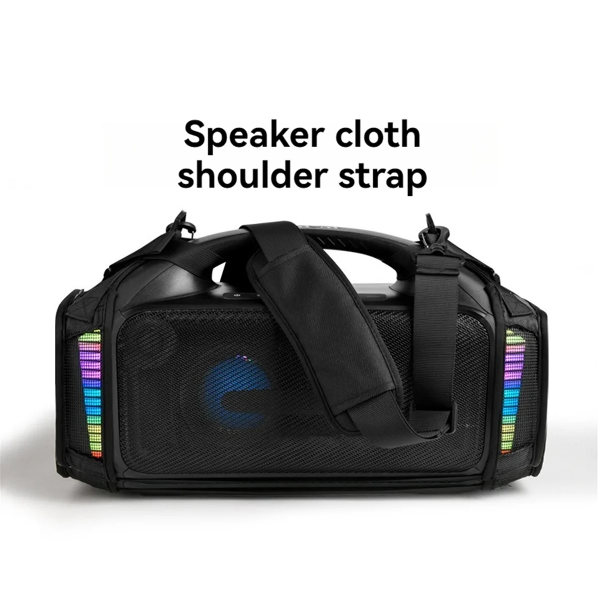 Portable Carrying Strap Case Nylon Fall-Proof Speaker Case with Adjustable Shoulder Strap for Tribit StormBox Blast