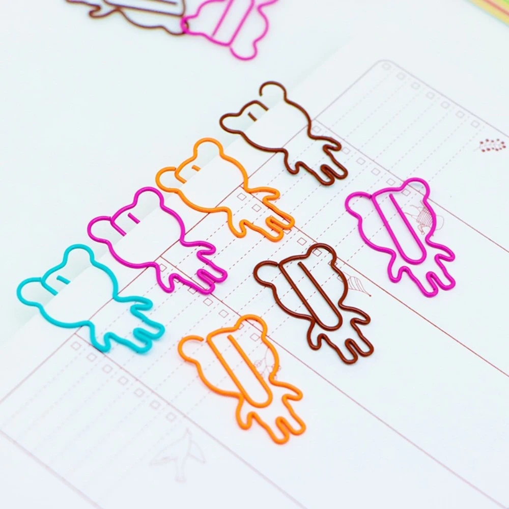 Cute Cartoon Bookmark Student Test Paper Clip Shaped Creative School Supplies