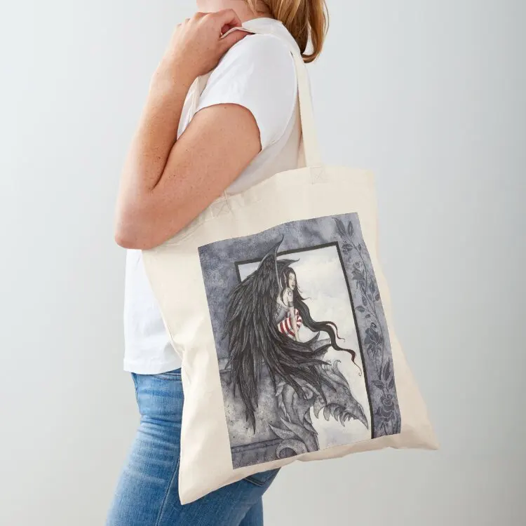 

Gothic Tote Bag eco pack Canvas bag for women Eco bag Shopper handbag