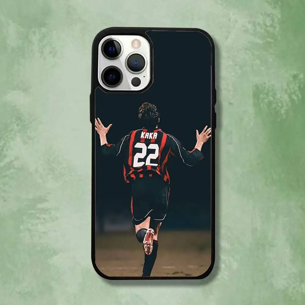サッカー リカルド カカ iPhoneケース iPhone17,16,15,14,13,12,11,Pro,Max,Plus,Mini,SE4,E対応 マグネット式 マグセーフ ワイヤレス充電対応