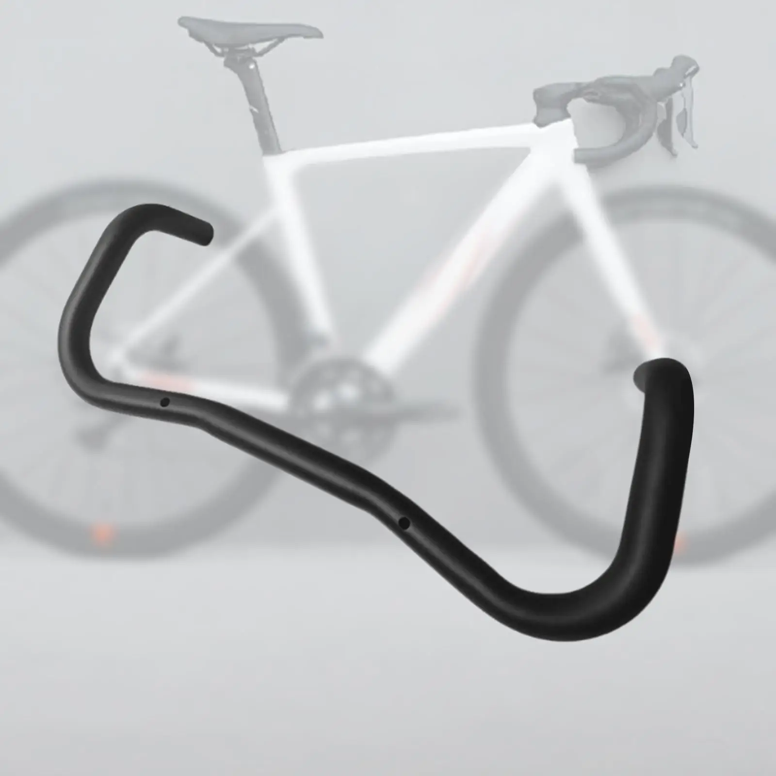 

Bicycle Handlebar 17.72inch Cycling Parts Practical for Fixed Gear Bike Comfortable Grip Ultralight Replacement Rest Bar for BMX