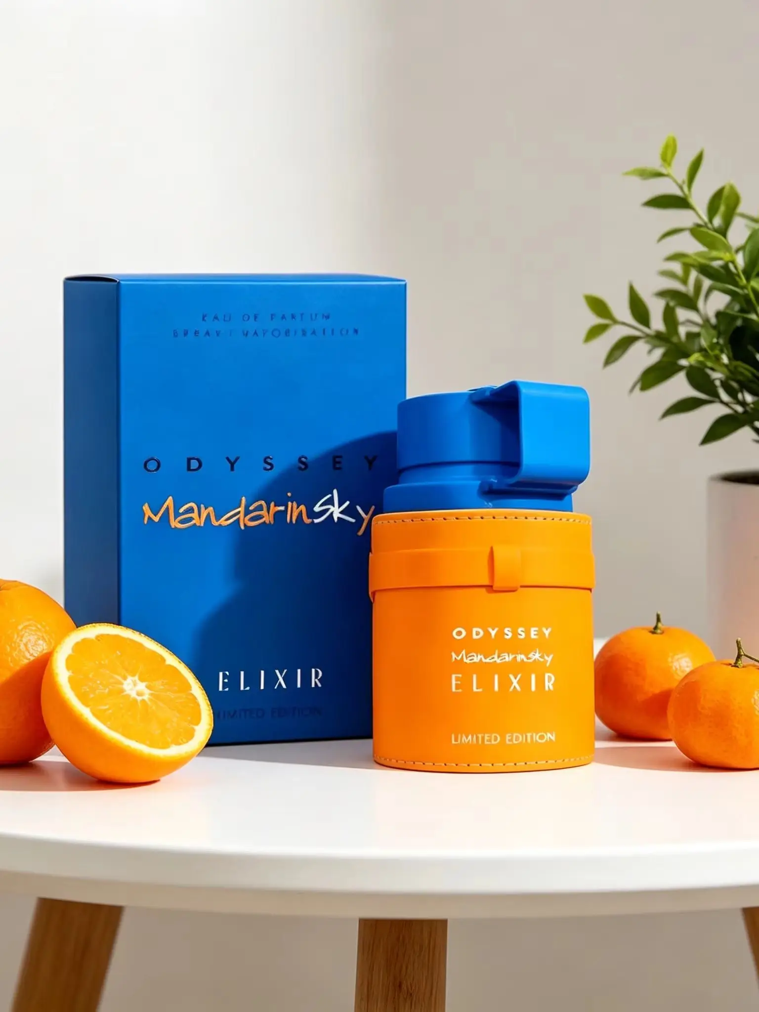 Armaf Odyssey Mandarin Sky Elixir Limited Edition Men's EDP Spray 3.4oz - Sweet And Intense Orange And Vanilla Aroma