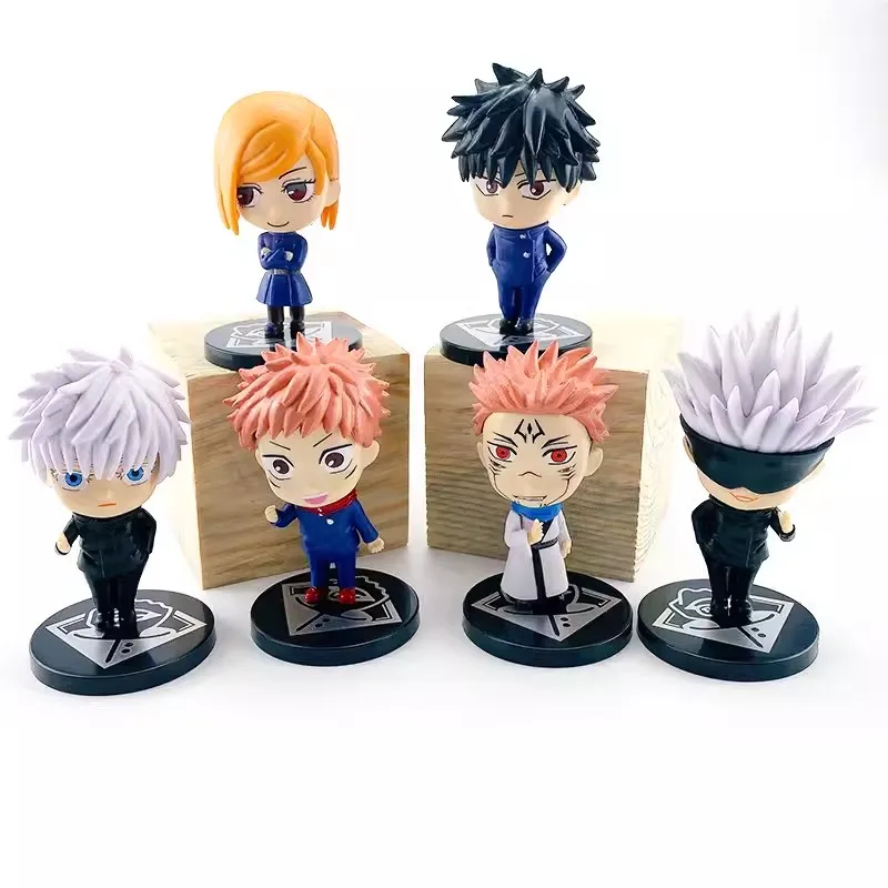 Jujutsu Kaisen Anime Figure Gojo Satoru Yuji Itadori Figure Doll Toy Action Figure Yuji Itadori Fushiguro Model Toys